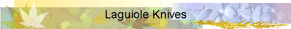 Laguiole Knives