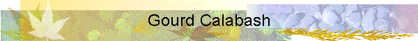 Gourd Calabash