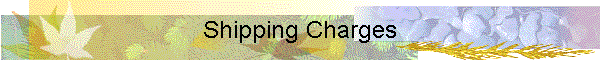 Shipping Charges